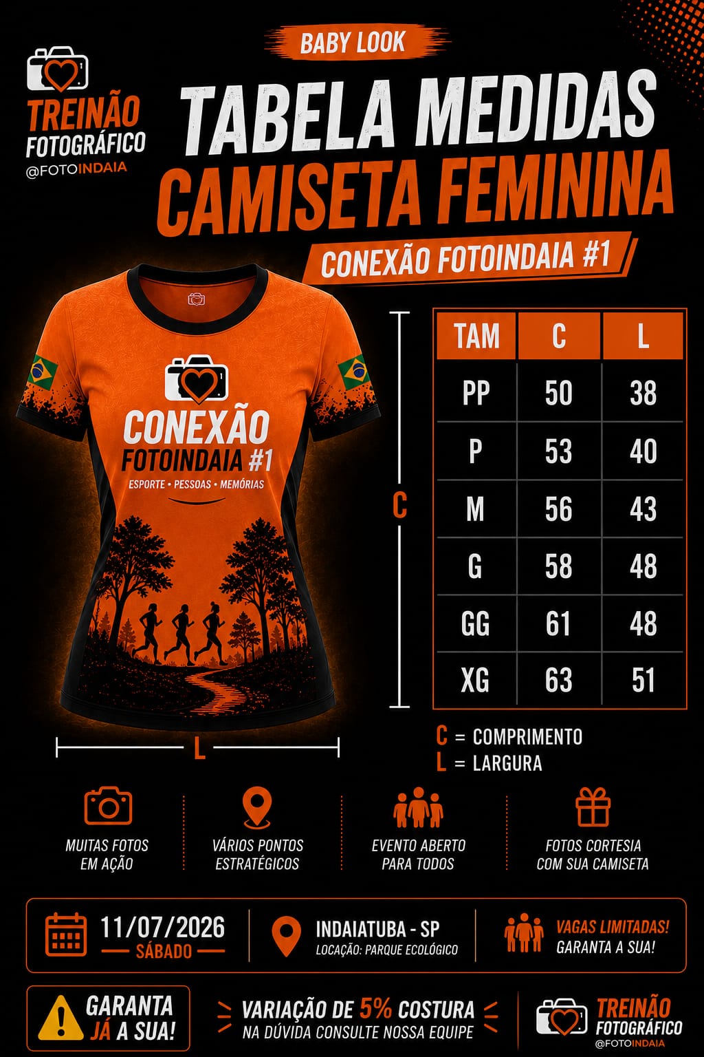 Camiseta Baby Look