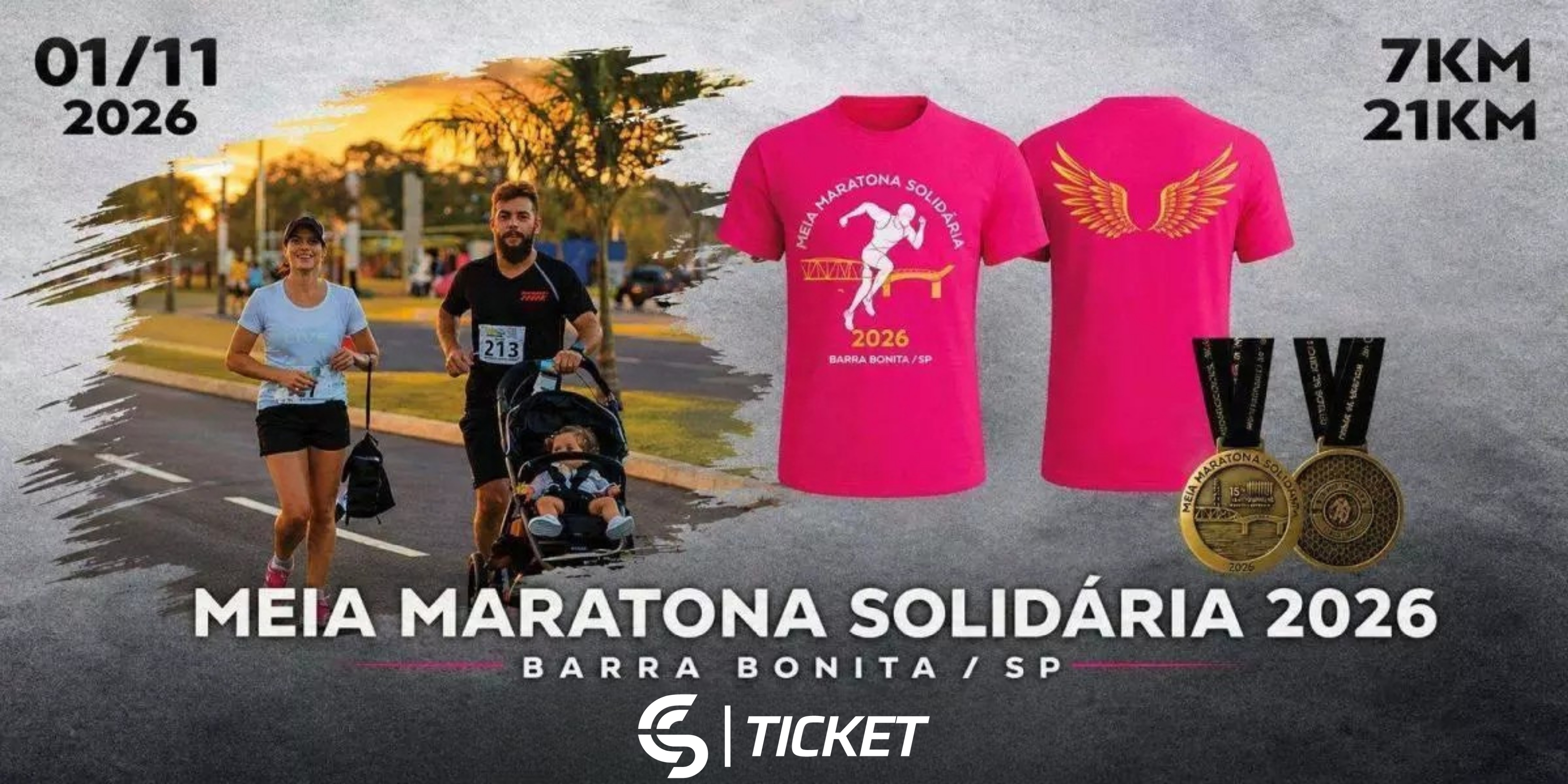 MEIA MARATONA SOLIDÁRIA DE BARRA BONITA 2026